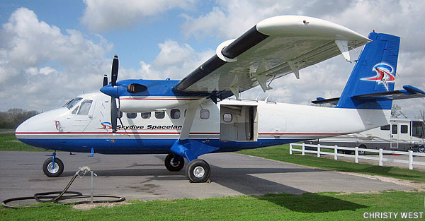 Skydive Spaceland Super Twin Otter