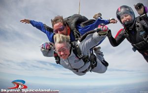 Houston Mayor Annise Parker at Skydive Spaceland