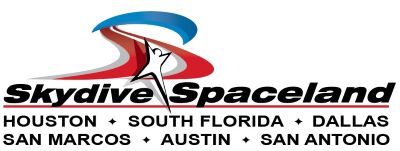 Skydive Spaceland logo all locations